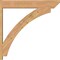 Ekena Millwork Thorton Slat Smooth Outlooker, Western Red Cedar, 7 1/2"W x 42"D x 42"H OUT08X42X42THR06SWR - alternate 2